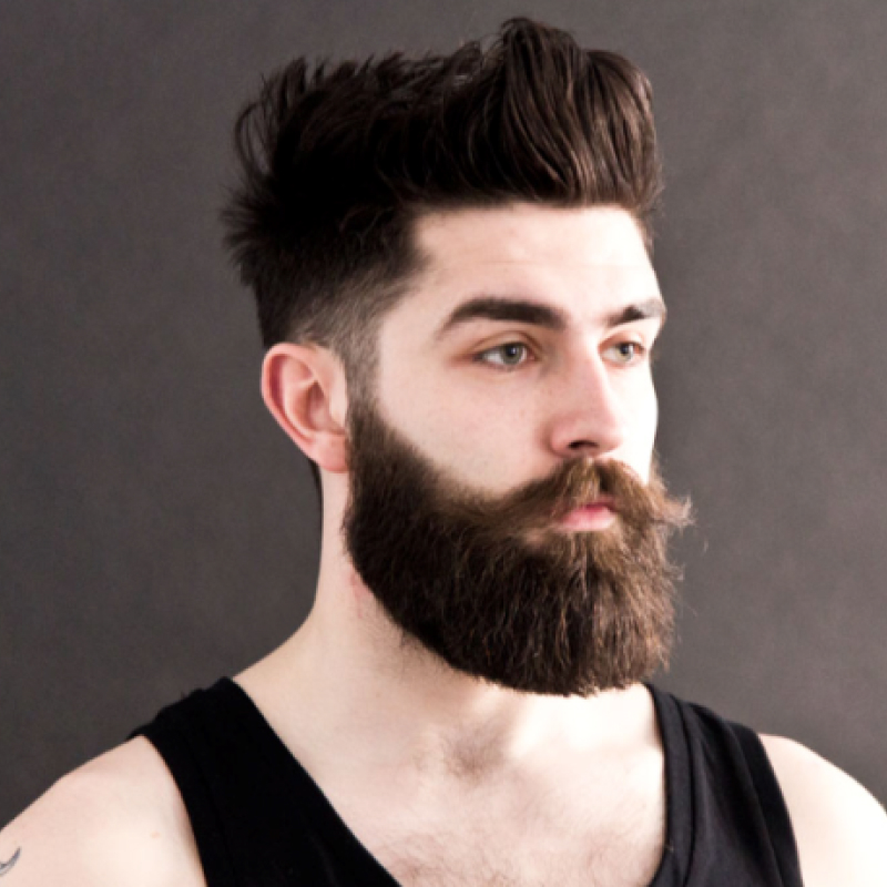 barba grande lenhador