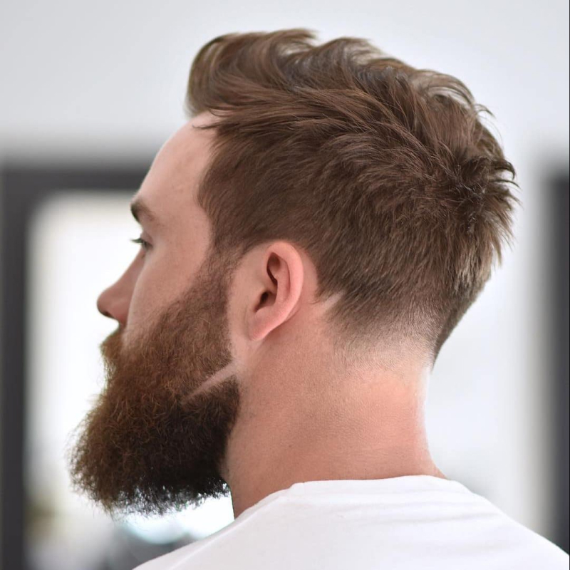 barba grande lenhador