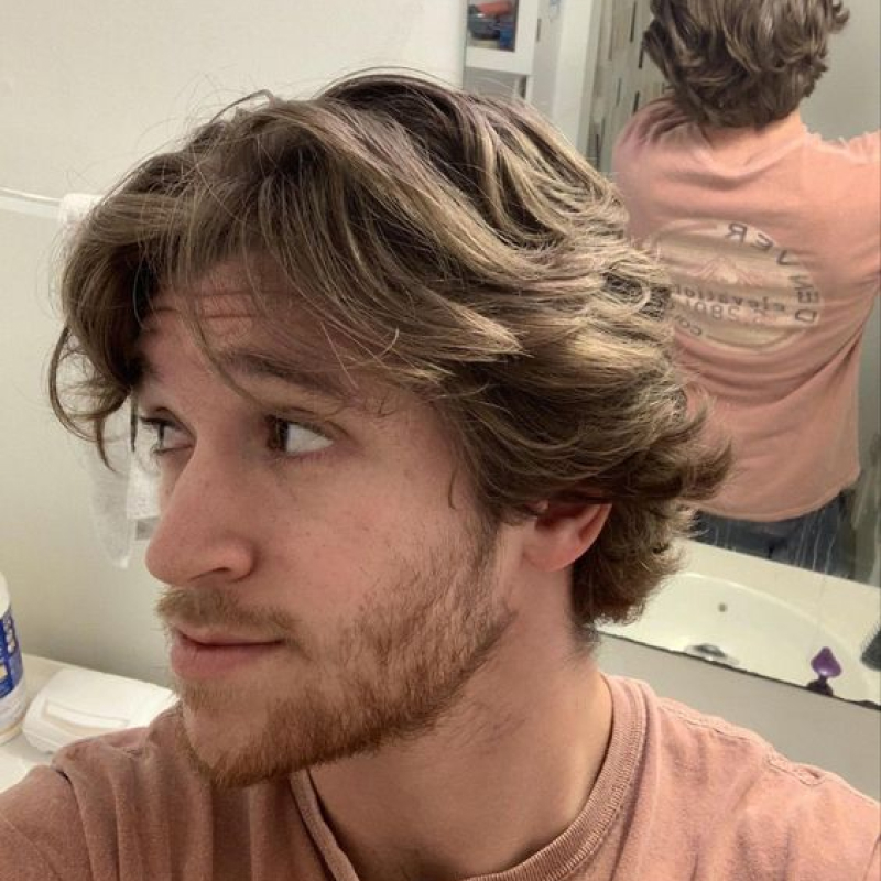 cabelo masculino médio
