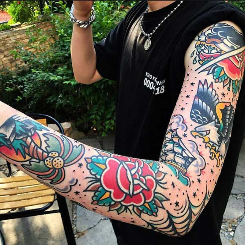 Tatuagem Masculina Old School