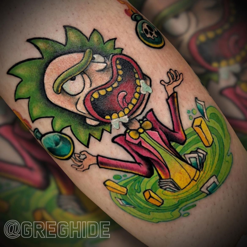 Tatuagem New School 