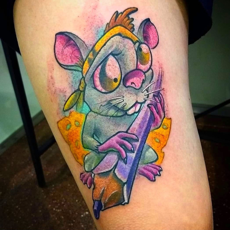 Tatuagem New School 