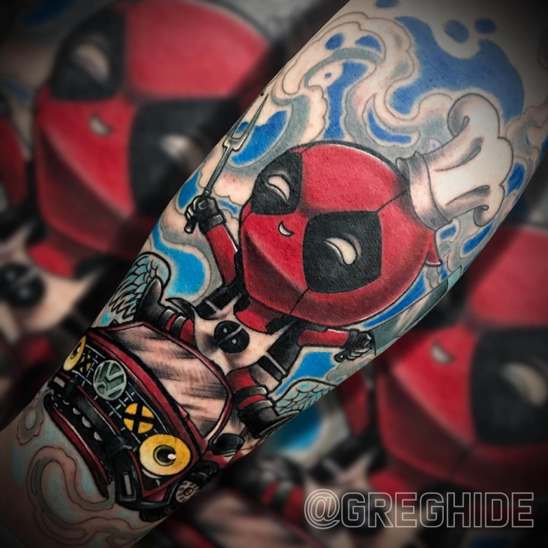 Tatuagem New School 