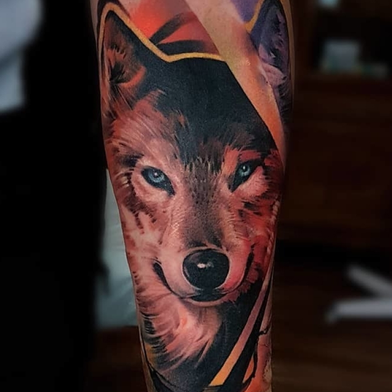 Tatuagem realismo masculina