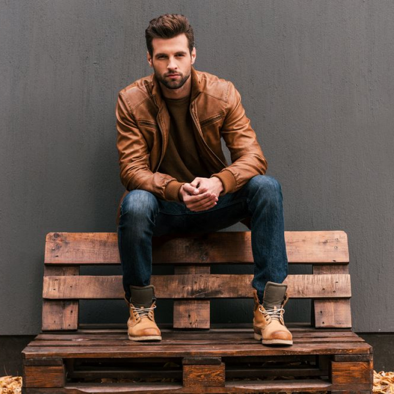 Moda masculina tons terrosos 