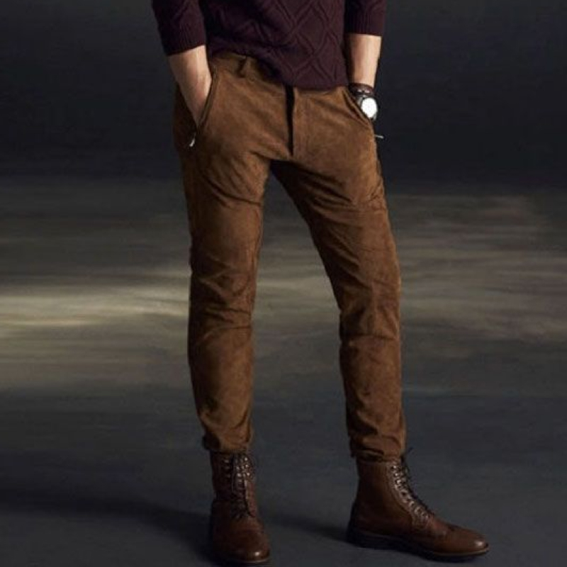 Moda masculina tons terrosos