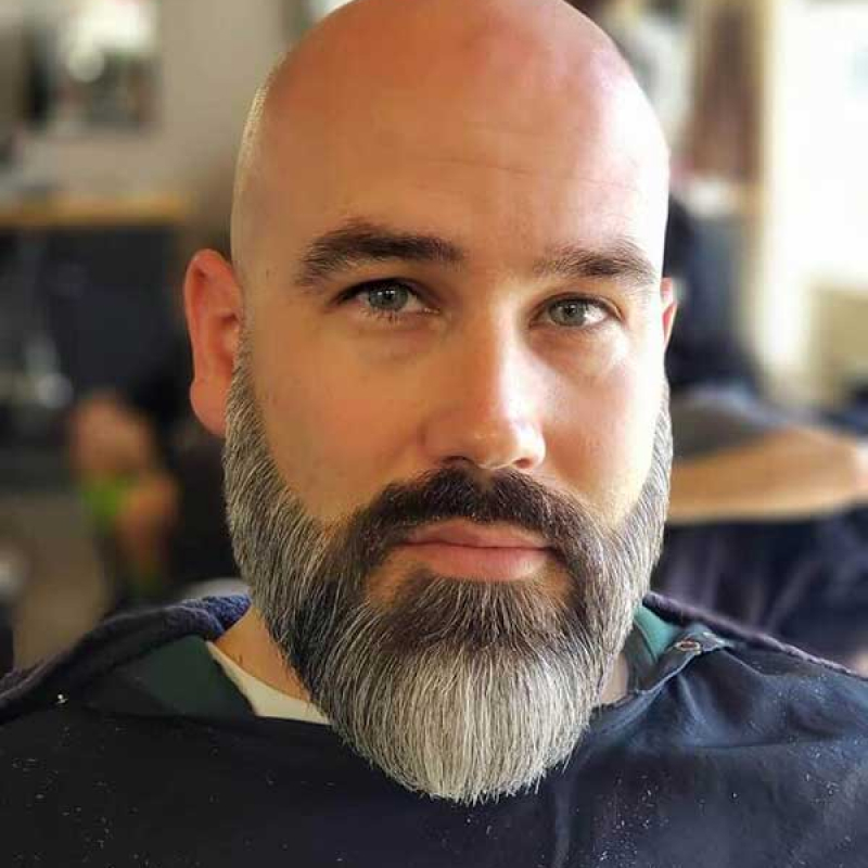 barba rosto redondo