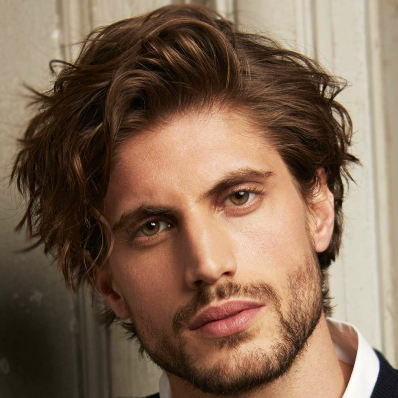 corte de cabelo masculino médio