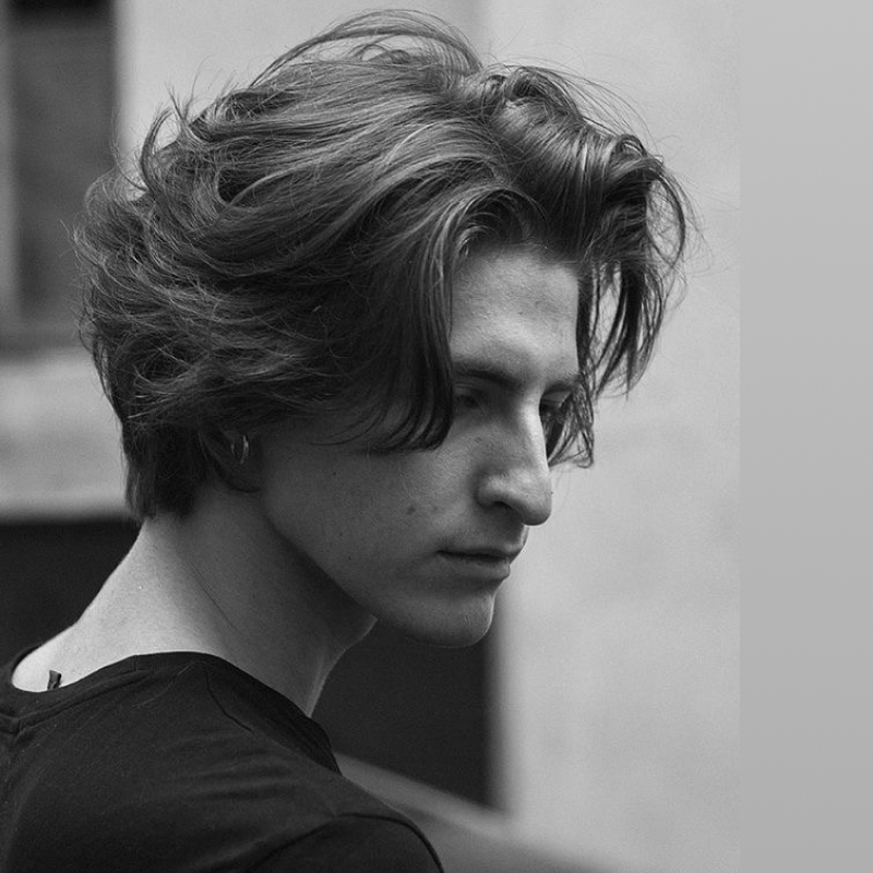 corte de cabelo médio masculino