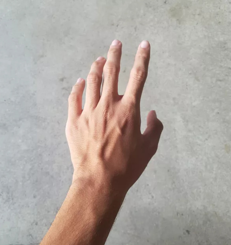 cuidados com as mãos masculinas