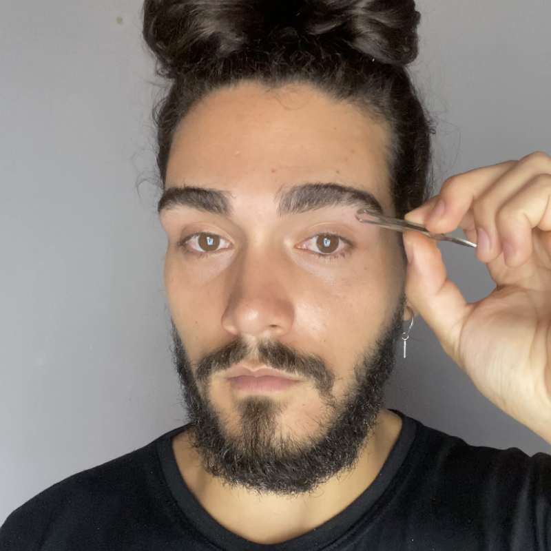 como fazer a sobrancelha masculina