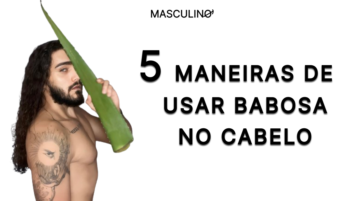 babosa no cabelo