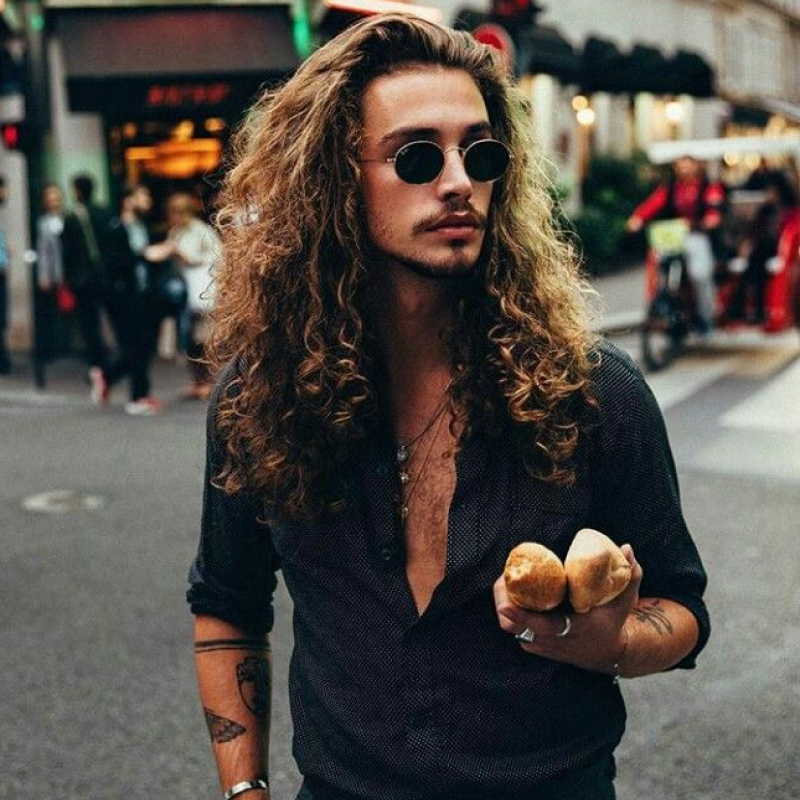 cortes de cabelo masculino longo 2024