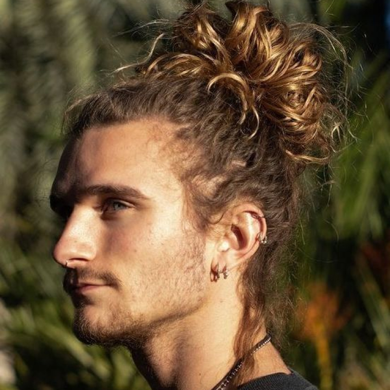 cortes de cabelo masculino longo 2024