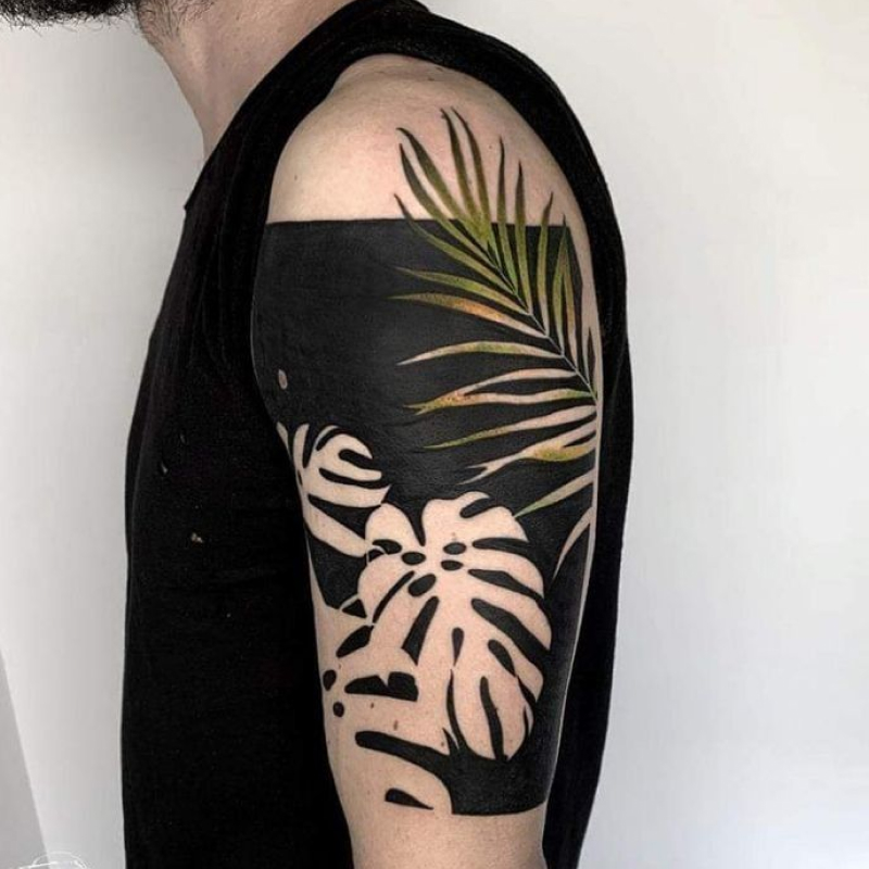 tatuagem masculina no braço