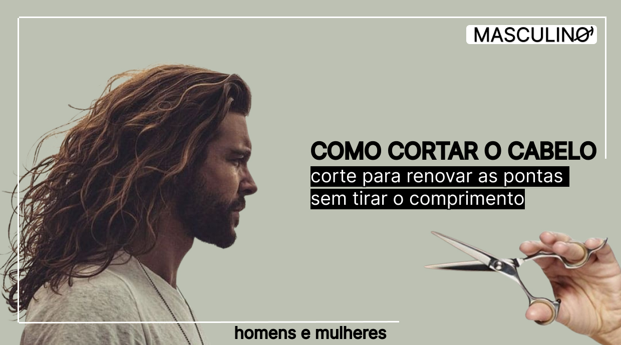 como cortar o cabelo em casa