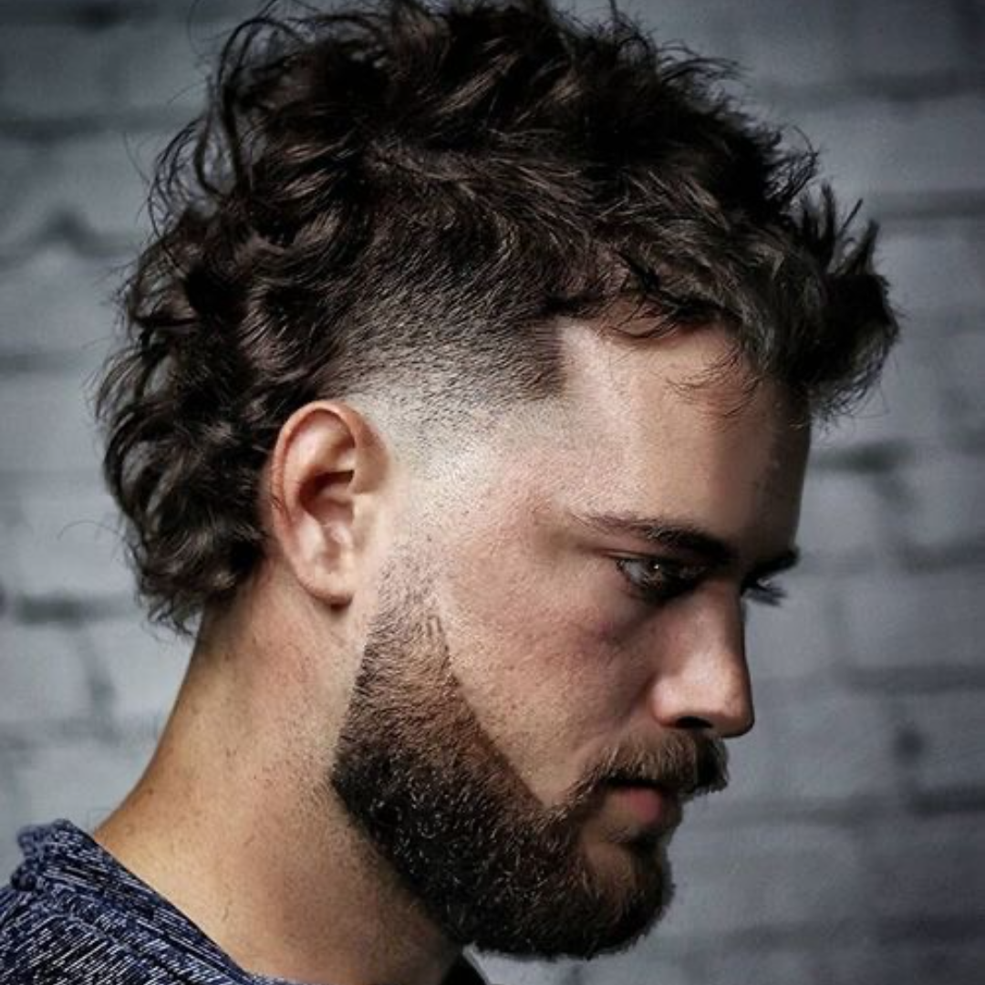 corte de cabelo masculino mullet