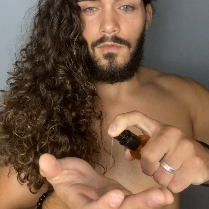 óleo de nutrição para o cabelo