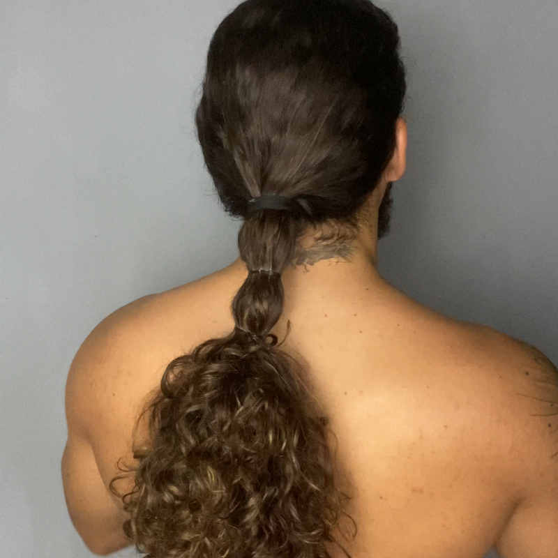 penteado para cabelo preso 