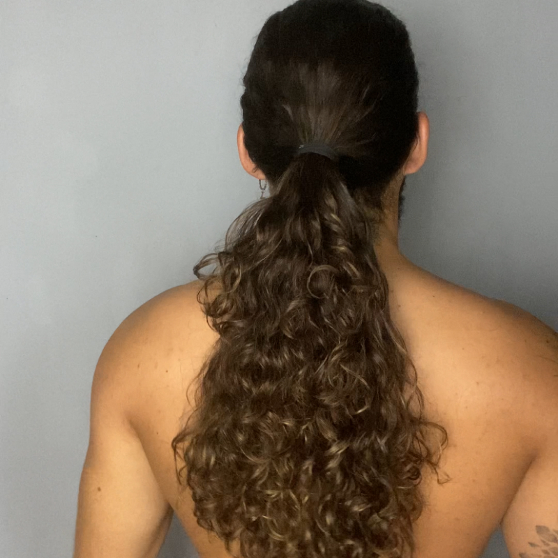 penteado rabo de cavalo