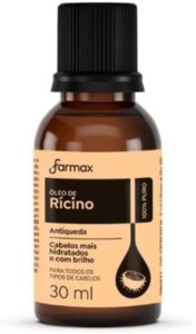 óleo de rícino para o cabelo