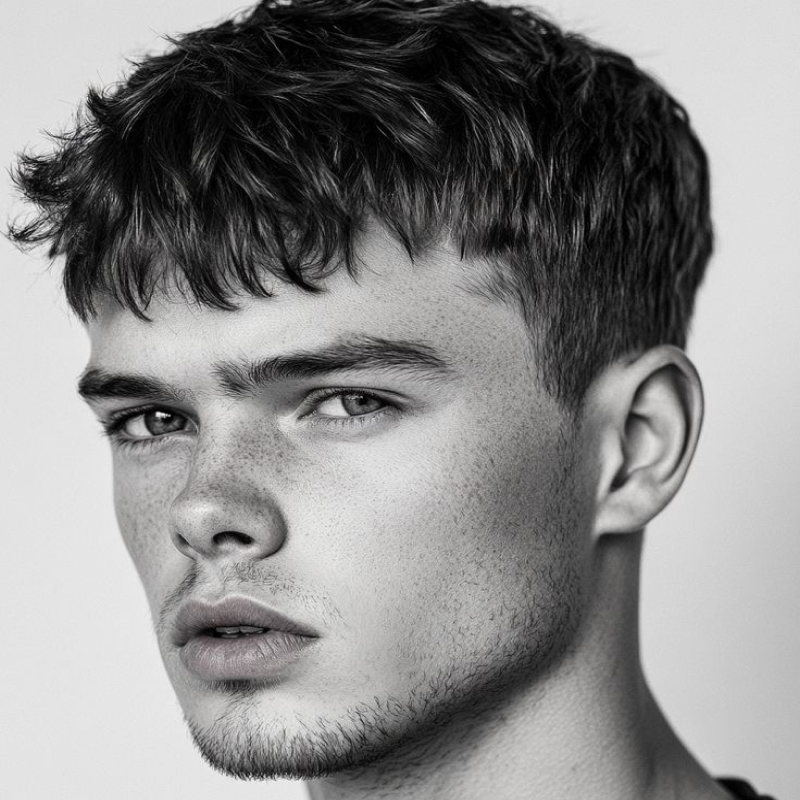 tendência de corte de cabelo masculino 2025