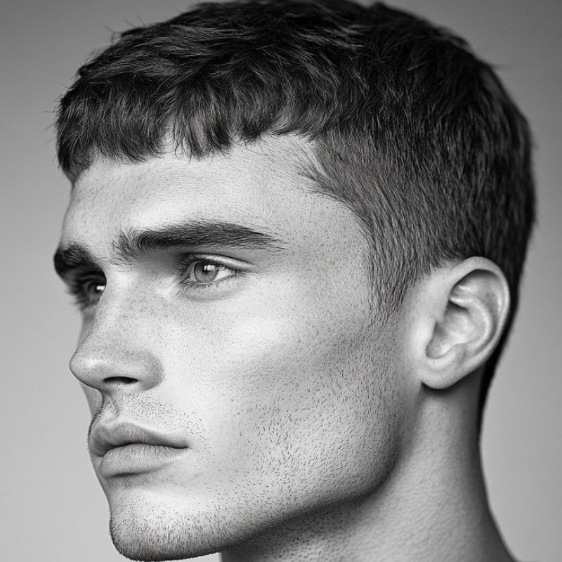 tendência de corte de cabelo masculino 2025