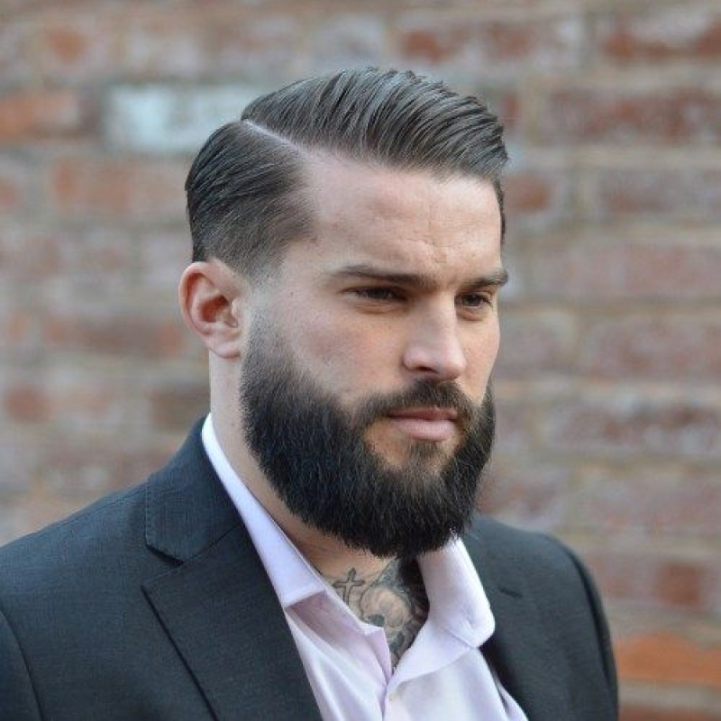 corte masculino side part