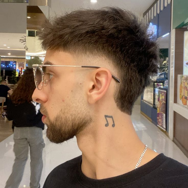 corte mullet masculino 