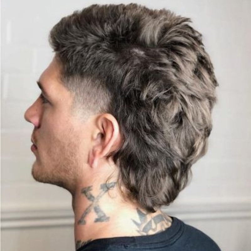 corte mullet masculino 