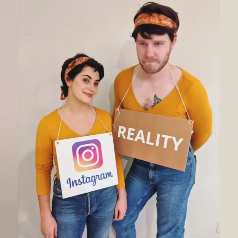 Fantasia de casal para carnaval