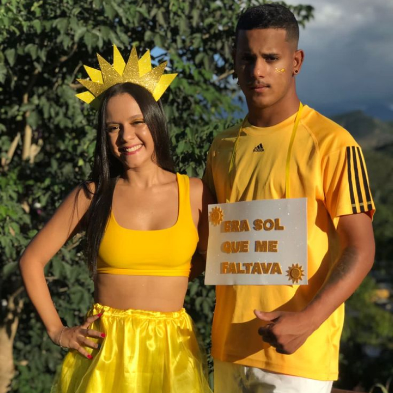 Fantasia de casal para carnaval