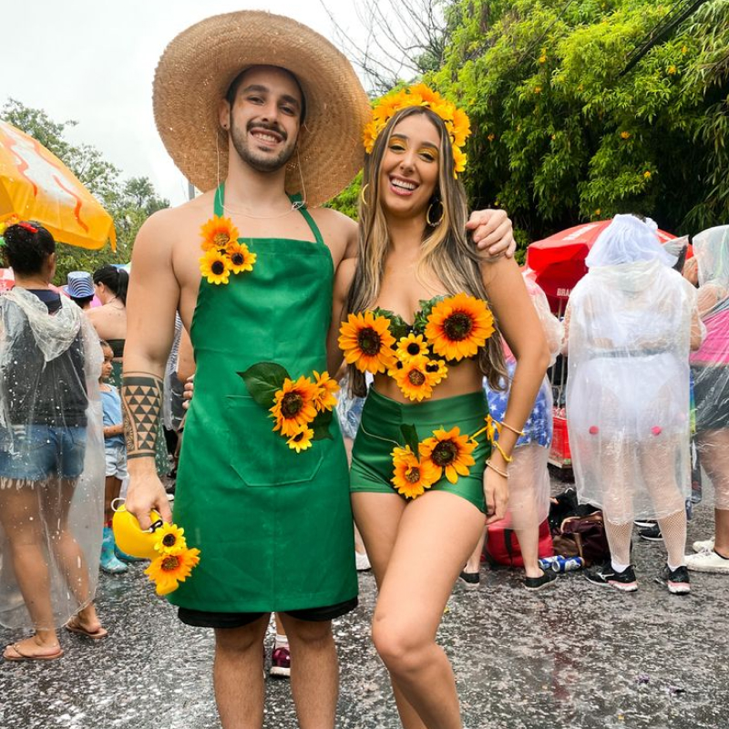Fantasia de casal para carnaval