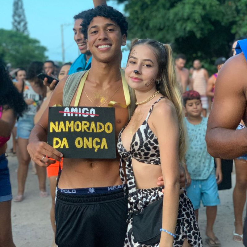 Fantasia de casal para carnaval