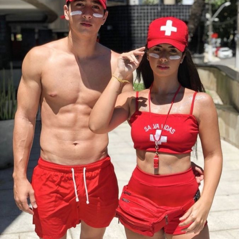 Fantasia de casal para carnaval