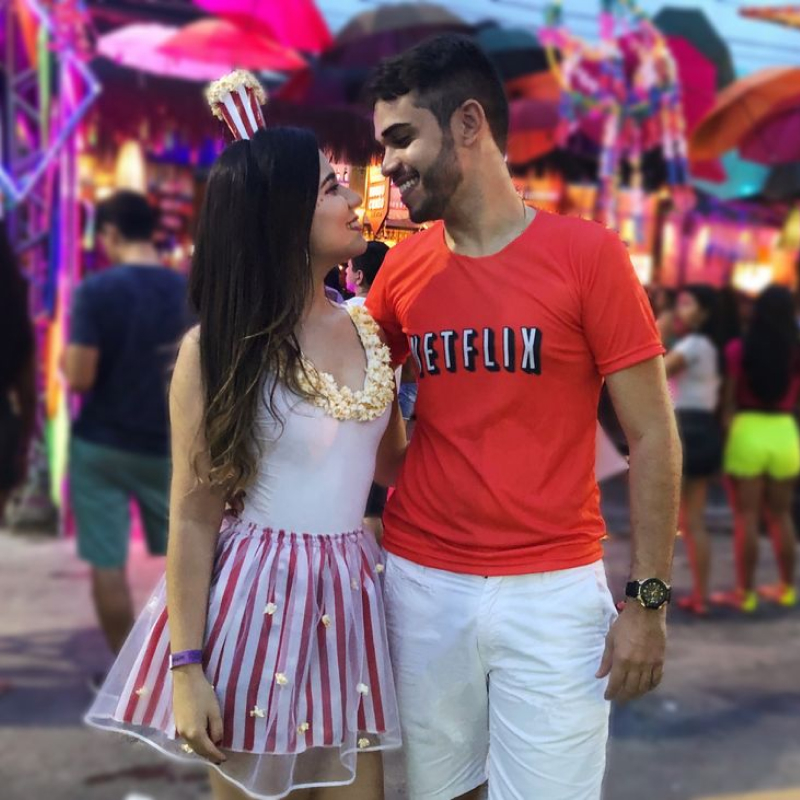 Fantasia de casal para carnaval 2025