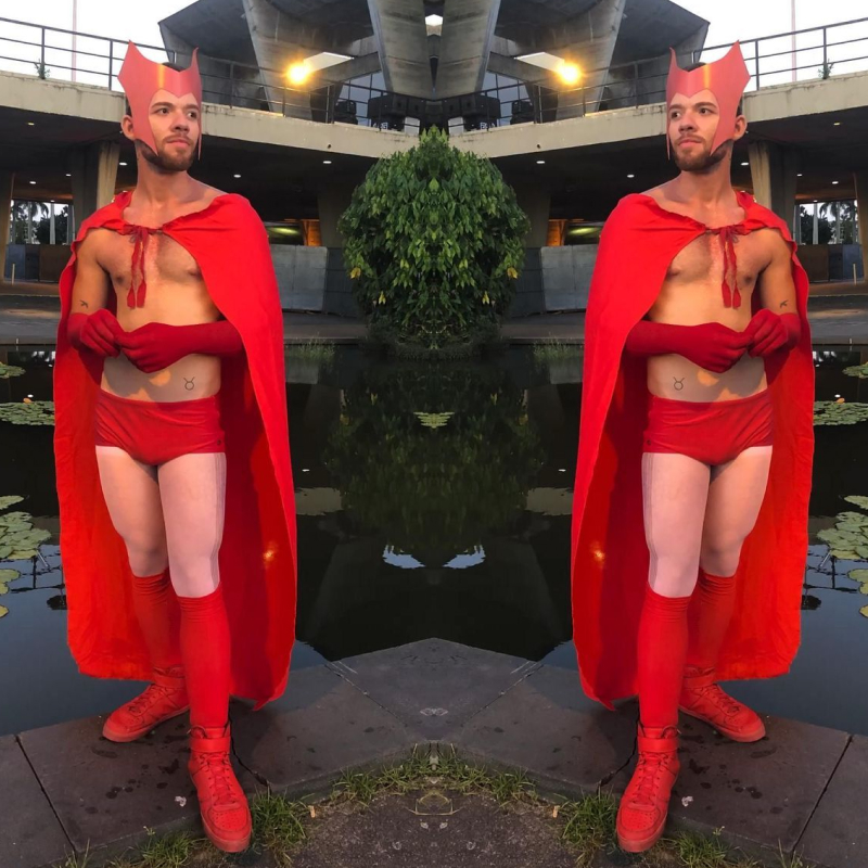 Fantasia de carnaval masculina 2025
