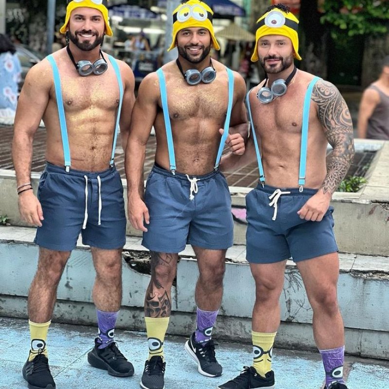 Fantasia de carnaval masculina 2025