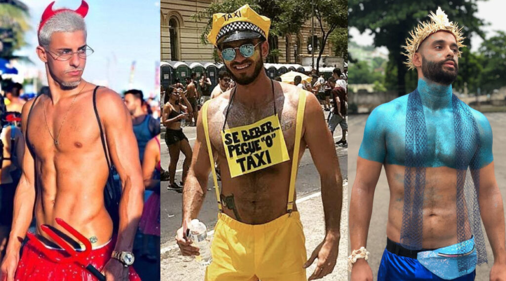 Fantasia de carnaval masculina 2025