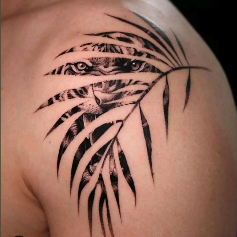 Tatuagem Masculina Realista