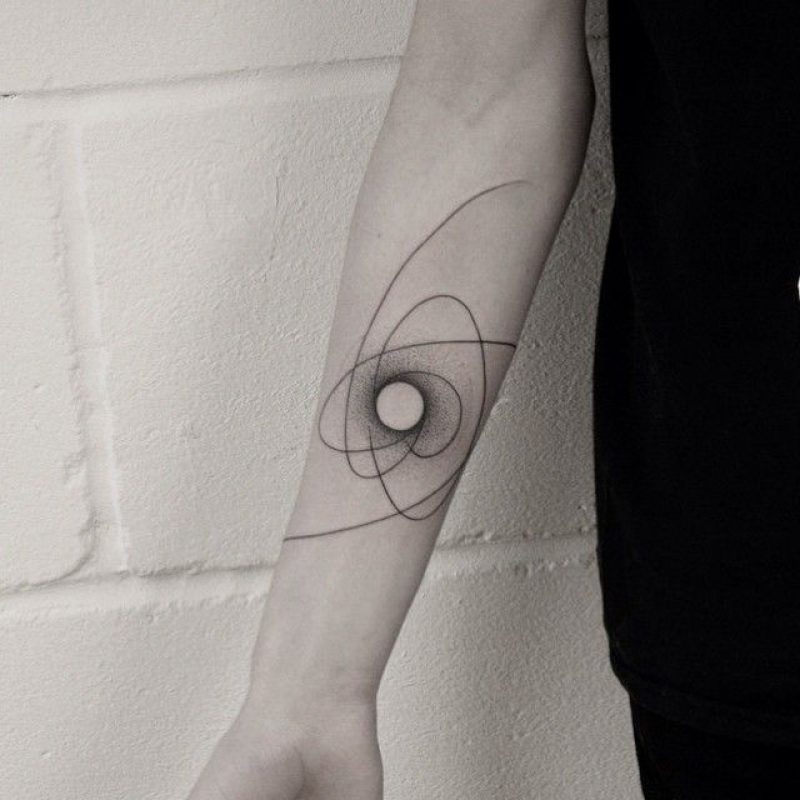 Tatuagem Masculina Geometrica