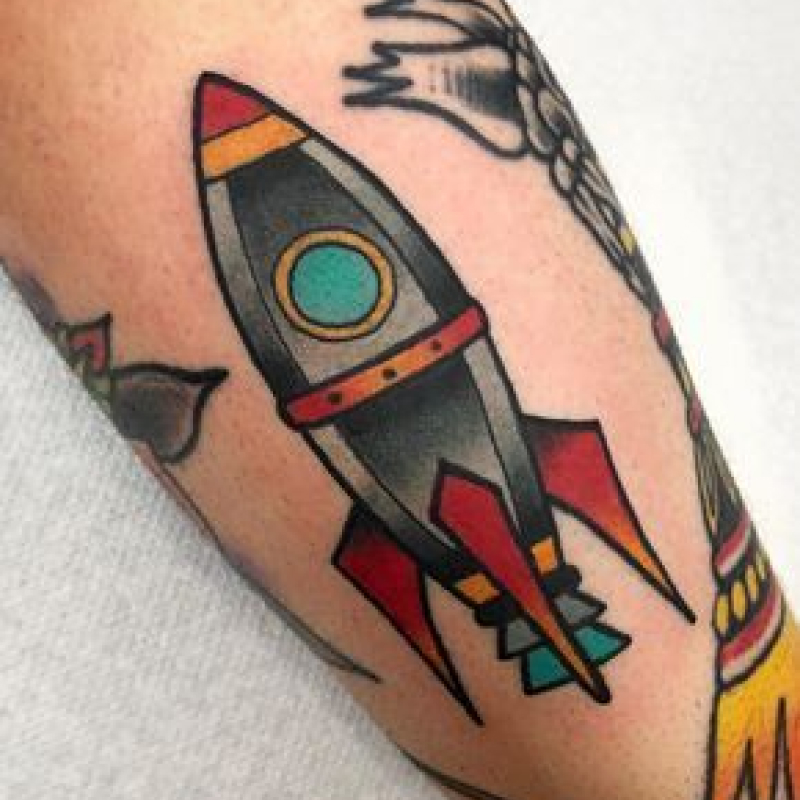 Tatuagem Masculina New School