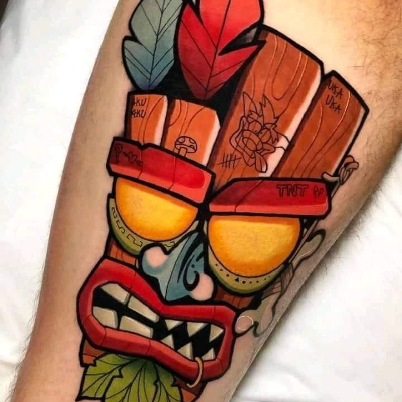 Tatuagem Masculina New School