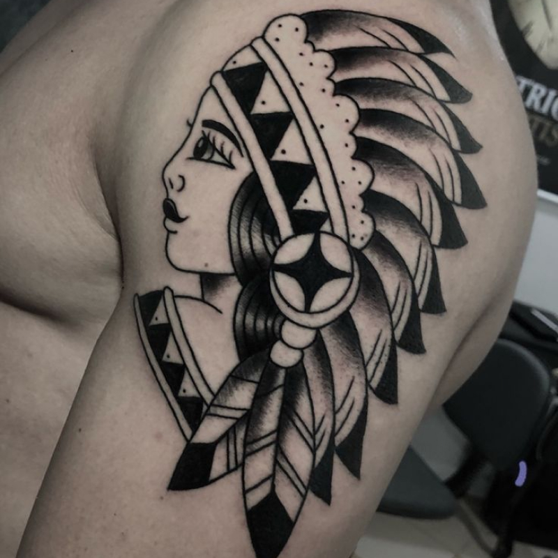 Tatuagem Old School Masculina