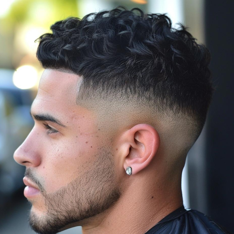 cortes para cabelo cacheado masculino 