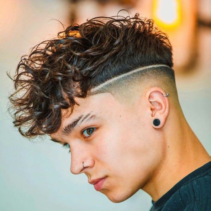cortes para cabelo cacheado masculino 