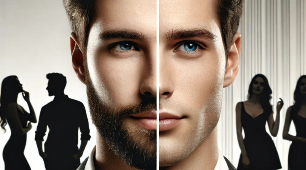 Com barba ou sem barba