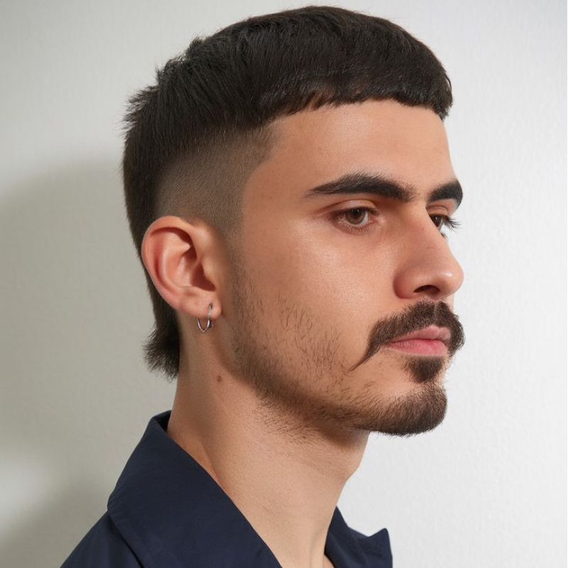 corte de cabelo masculino mullet