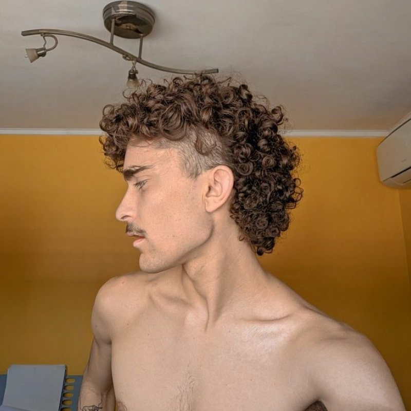 corte de cabelo masculino mullet