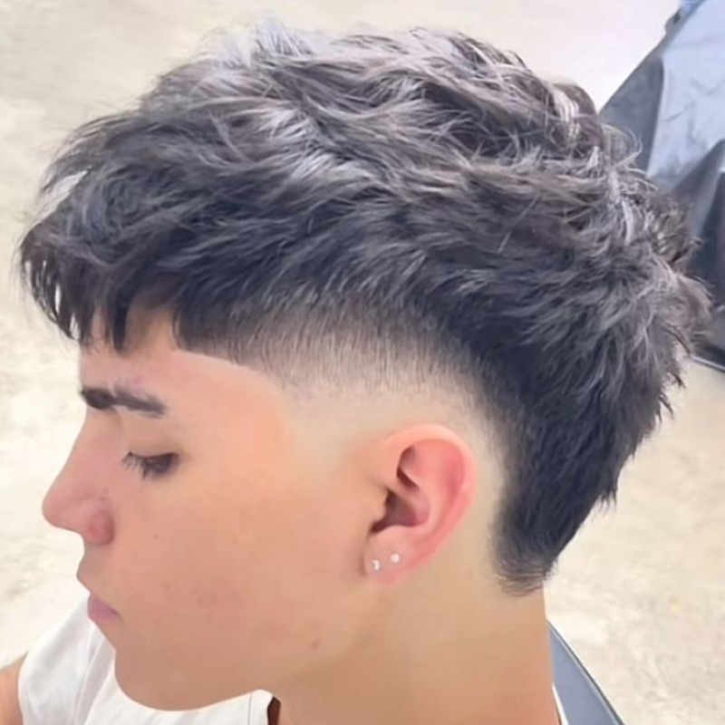 corte de cabelo masculino mullet